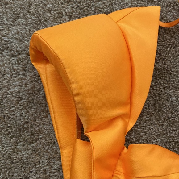 ASOS Luxe | NWT Gorgeous Tangerine Cocktail Dress - Picture 5 of 12